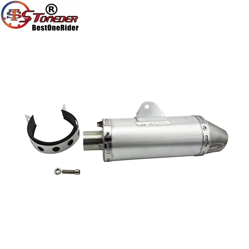 Глушитель выхлопной трубы T4 38 мм для 125 куб. См 140 160 190 CRF50 KLX110|Выхлопные и системы| |