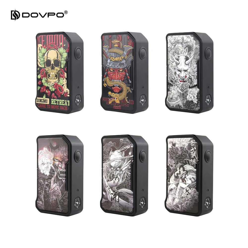 Оригинальный 280 Вт DOVPO MVV II мод Vape Питание от двойной батареи 18650 большая кнопка