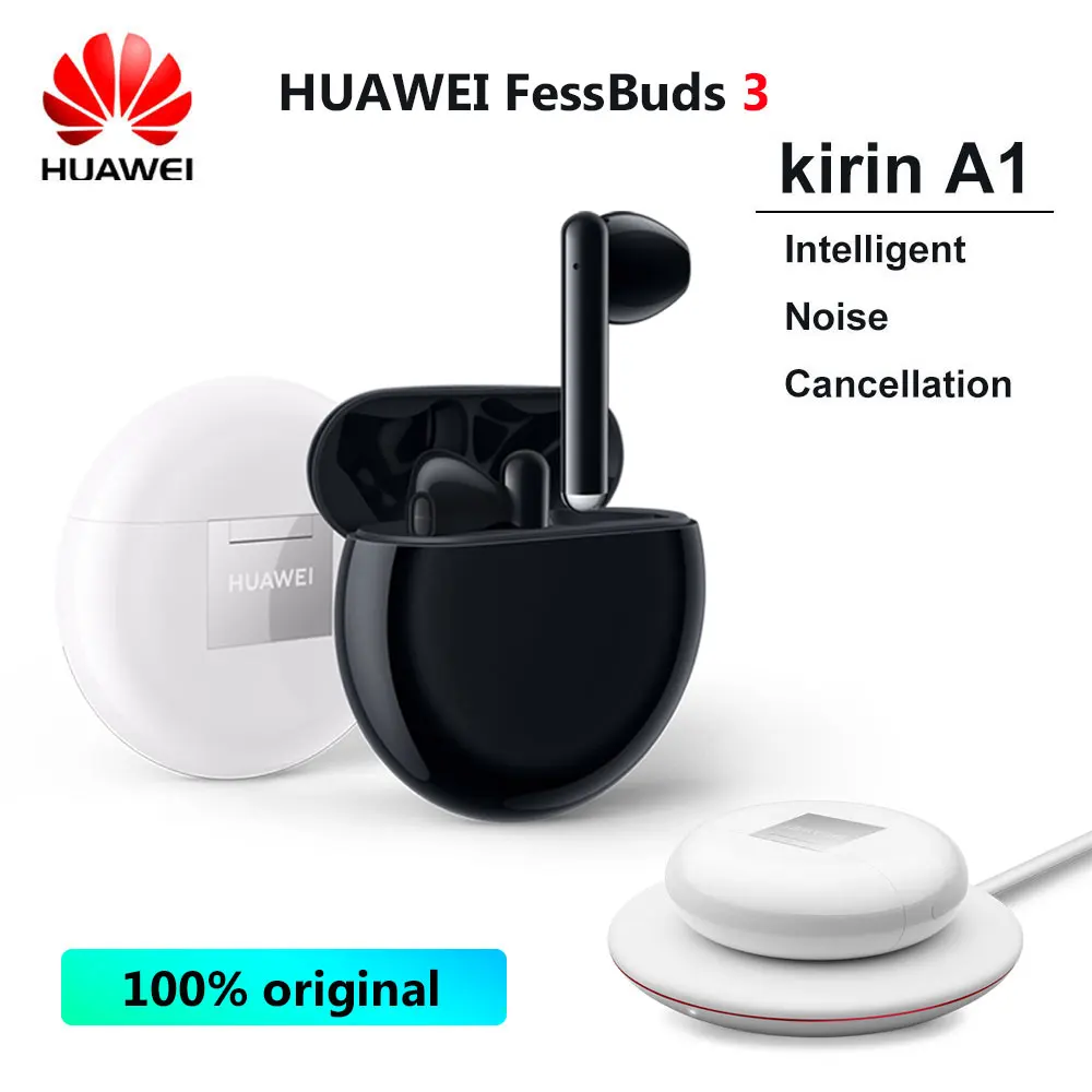 Оригинальные Bluetooth наушники HUAWEI FreeBuds 3 беспроводные наушники-вкладыши с