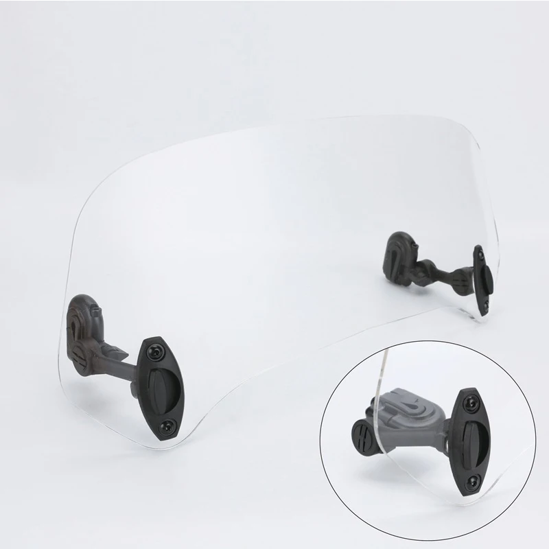 Универсальный зажим для лобового стекла мотоцикла регулируемый спойлер Honda Yamaha
