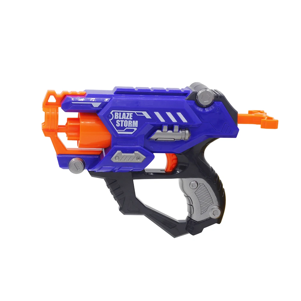 Новое поступление ручной мягкий пистолет-пуля комплект для Nerf пули револьвер 4-Shot