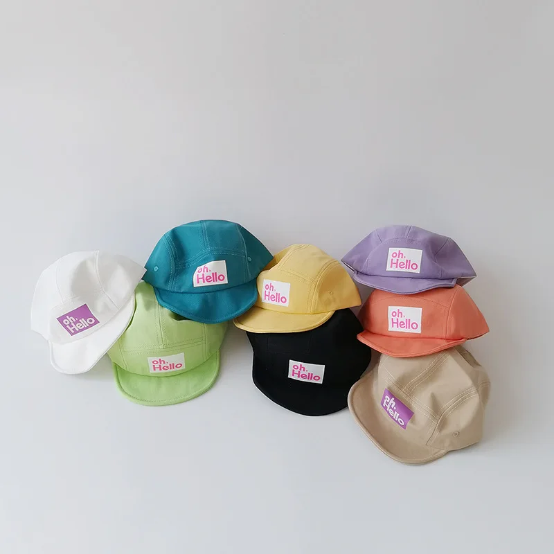 

Spring Summer Baby Baseball Hats Kids Boys Girls Outdoor Sun Hats Cotton Autumn Peaked Cap