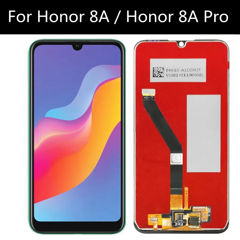 ЖК дисплей для Huawei Honor 8A сенсорный экран с дигитайзером в сборе Замена honor Pro JAT L09 L29