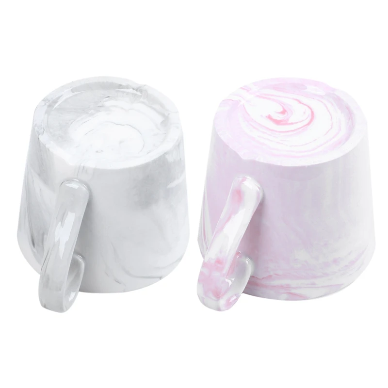 2 шт. мраморные керамические кружки подарок для влюбленных пар утренняя кружка