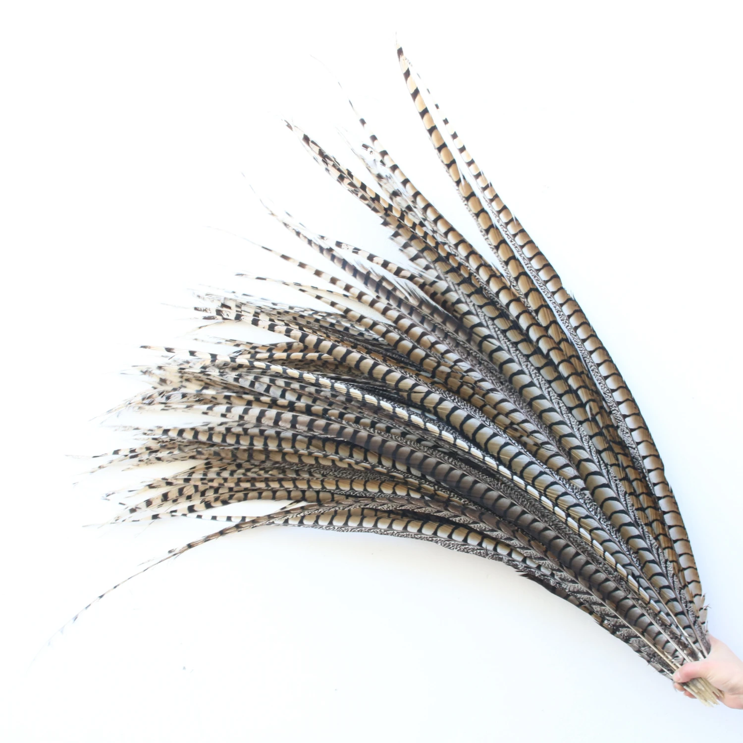 100 шт./лот натуральная леди Амхерст перья из хвоста фазана 36 40 дюймов/90 см