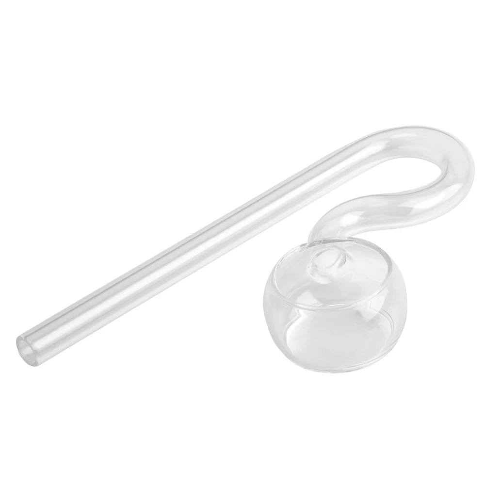 NICREW 10mm Mini Nano Glass Lily Pipe Jet Inflow Outflow Water Plant Tank Filter Quality Fish landscape Accessories - купить по