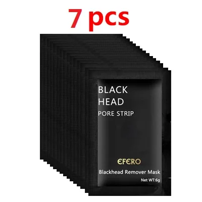 7pcs A 5/7/10 шт. Красота для носа, маска для удаления угрей черная маска для лица черных точек полоски для прокладки поры шелушиться макияж черных точек маска для лица - Цвет: 7pcs A