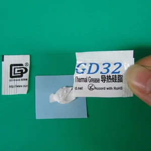 5 шт., Термопаста для процессора, со светодиодный светильник кой