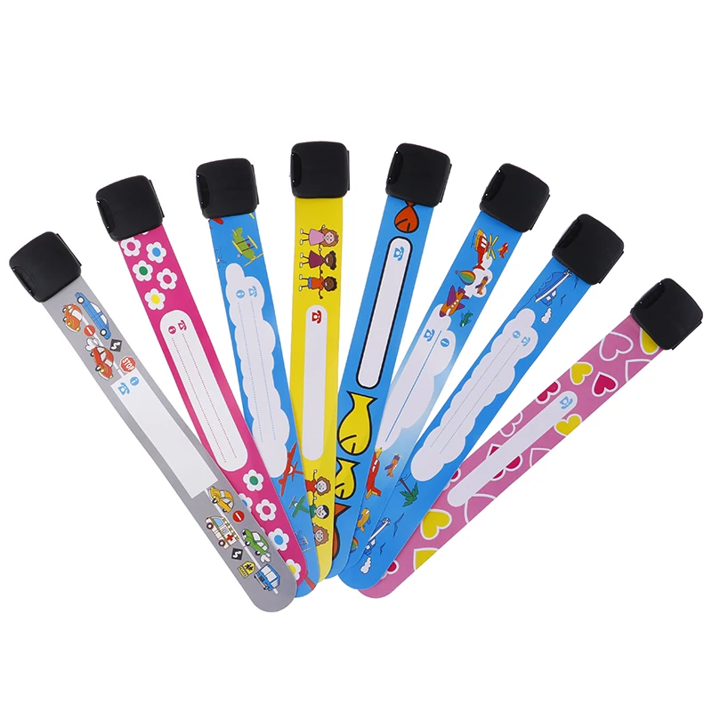 Браслеты для детей 4 шт. водонепроницаемые многоразовые регулируемые |