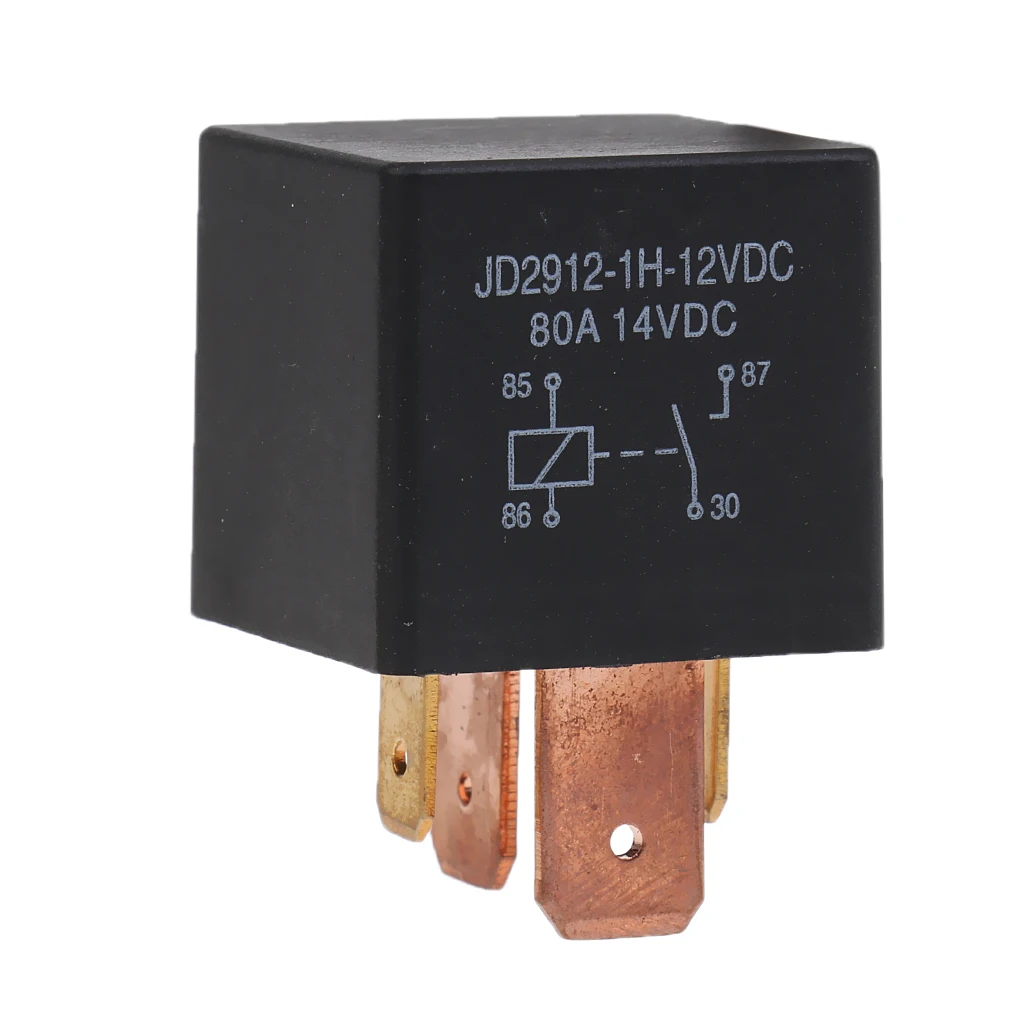 Автомобильный Грузовик двигатель сверхмощный 4 контактный 80A 12V Вкл/Выкл