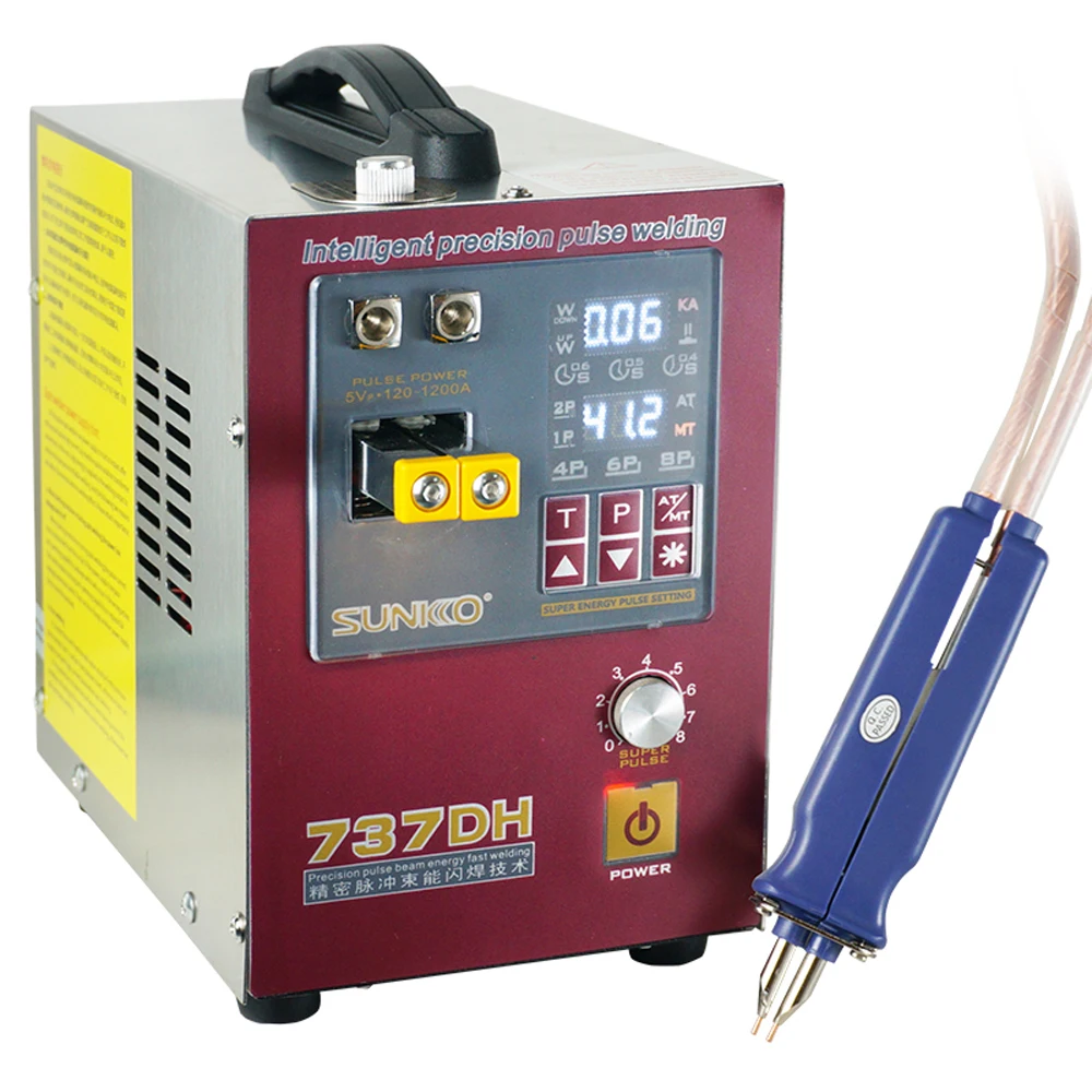 Аппарат индукционной задержки точечная Импульсная Сварка SUNKKO737DH Mini высокоточный
