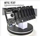 Материнская плата BTC-T37 Miner, 8 слотов для видеокарт 4 ГБ DDR3, встроенная память, интерфейс VGA, низкое энергопотребление, Прямая поставка
