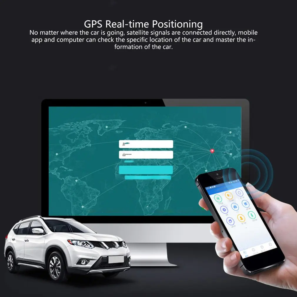 V20 OBD GSM GPS трекер OBD2 Диагностика автомобиля 2 в 1 для iOS/Android локатор ODB2 сканер PK ELM
