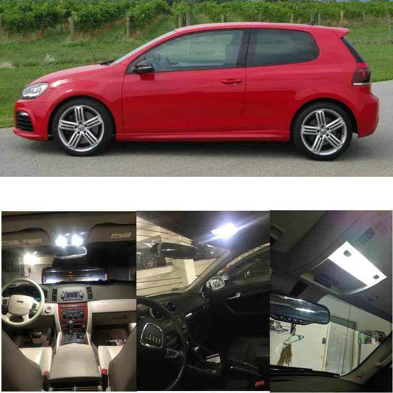 Interior Led lights For 2012 VW Beetle Routan CC Eos Golf Golf R Golf Wagon GTI