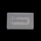 Лезвие для поделок в форме лезвия серьги подвеска из смолы силиконовая форма для изготовления ювелирных изделий эпоксидная смола, форма