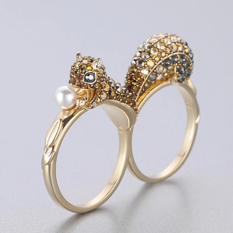 PANDOO модное очаровательное кольцо из чистого серебра 925 пробы оригинал 1:1 копия