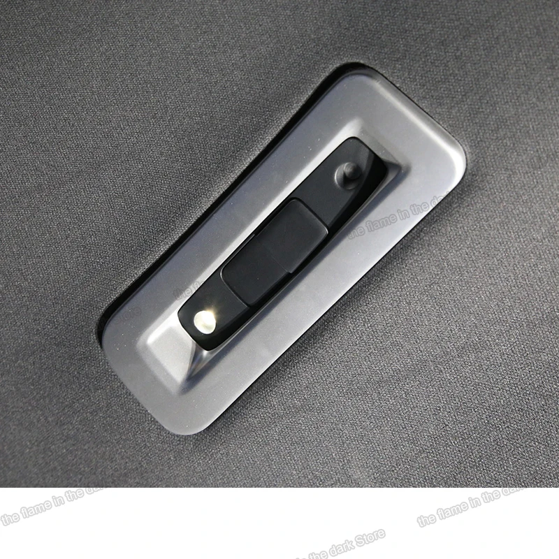 

lsrtw2017 silver abs car interior decoration trims dashboard vent chrome for toyota chr 2017 2018 2019 2020 c-hr accessories