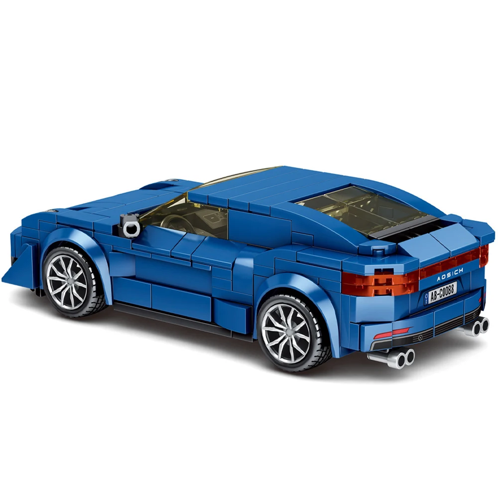 

New Speed Champions Creator Pull-Back Figures MOC Racing Sports Car Building Blocks Kit Bricks Classic Model For Kids Toys Gift