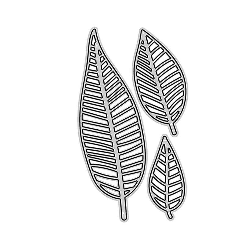 Новинка 2021 штампы с зелеными листьями для вырезания металла сделай сам