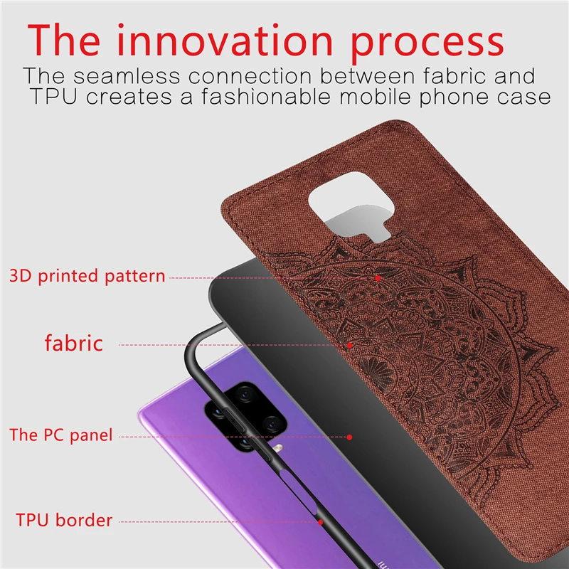 For Xiaomi Redmi Note 9S Case Cover for Poco X3 M3 Pro F3 11 10 9 9A 9C 8 Protective | Мобильные телефоны и аксессуары