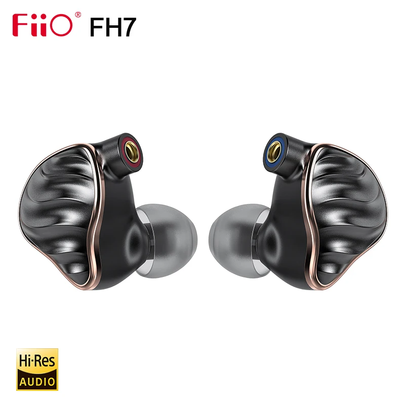 Флагманские Hi Fi наушники FiiO FH7 гибридные Наушники Res Бериллиевая мембрана 5