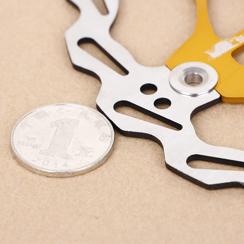 

Bicycle Bike Mountain MTB Road Brake Float Floating Disc Rotors Plate 160mm New Y4UB