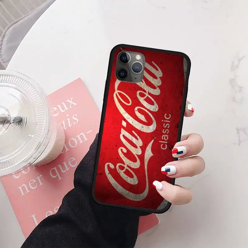 

coca coke Phone Case for iPhone 11 12 mini pro XS MAX 8 7 6 6S Plus X 5S SE 2020 XR