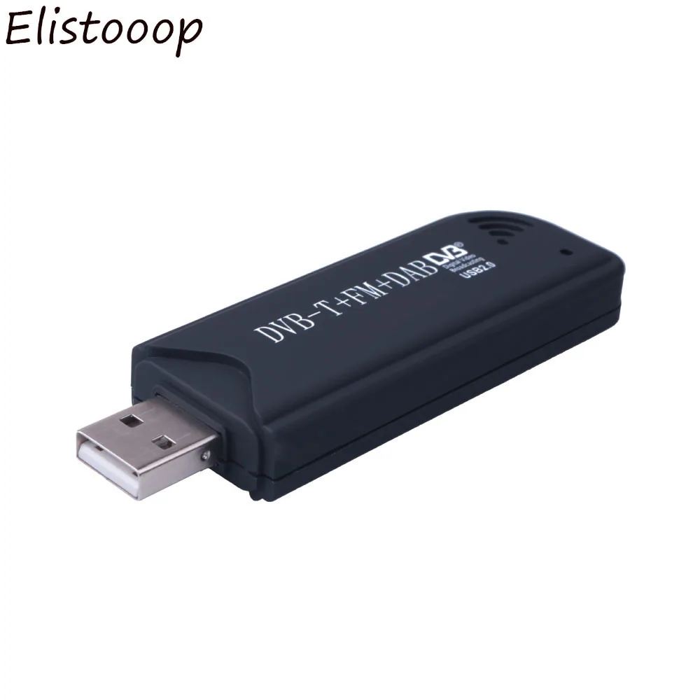 Горячая Распродажа ТВ тюнер ресивер Dongle USB2.0 DAB FM DVB-T RTL2832U FC0012 SDR RTL-SDR цифровой
