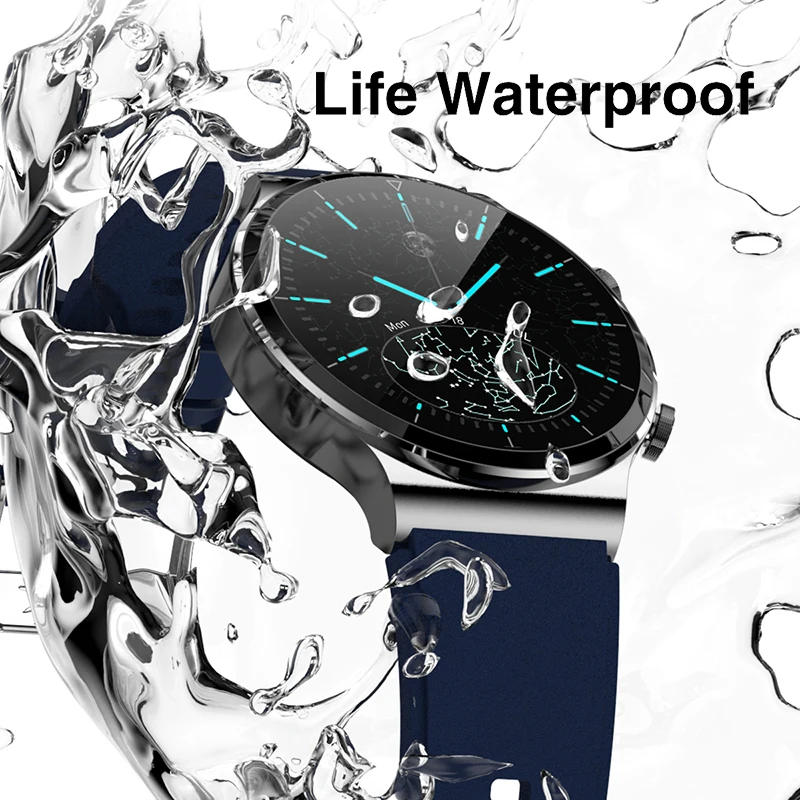 

NEW G51 Support TWS Smart Watch 1.28 inch Round Screen Bluetooth Call 4GB Music Memory IP67 Waterproof Smartwatch Custom Dials