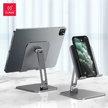 Phone Stand XUNDD Tablet Holder For iPad Pro Case Adjustable Foldable Height Angle Phone Stand Holder For iPhone Samsung Poco