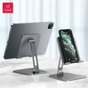 phone stand xundd tablet holder for ipad pro case adjustable foldable height angle phone stand holder for iphone samsung poco free global shipping