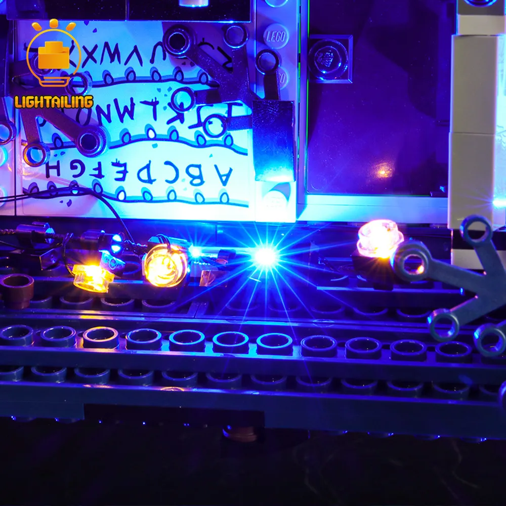 LIGHTAILING светодиодный светильник комплект для чужих вещей перевернутый светильник комплект совместим с 75810(не включает модель