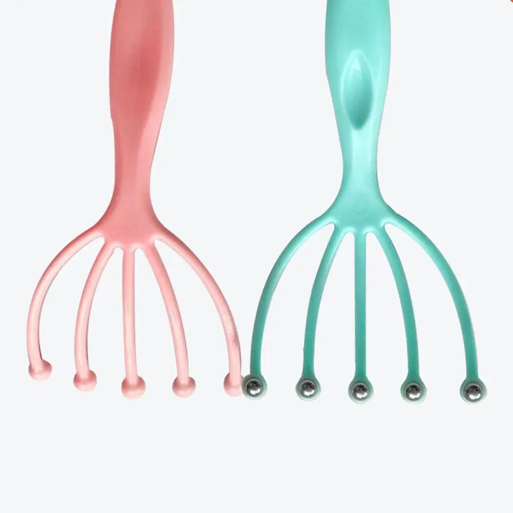 FDBRO новый стальной шариковый массажер для снятия стресса и шеи в спа