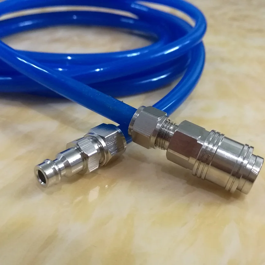 Шланг полиуретановый для воздушного компрессора гибкая трубка 8*5 мм с