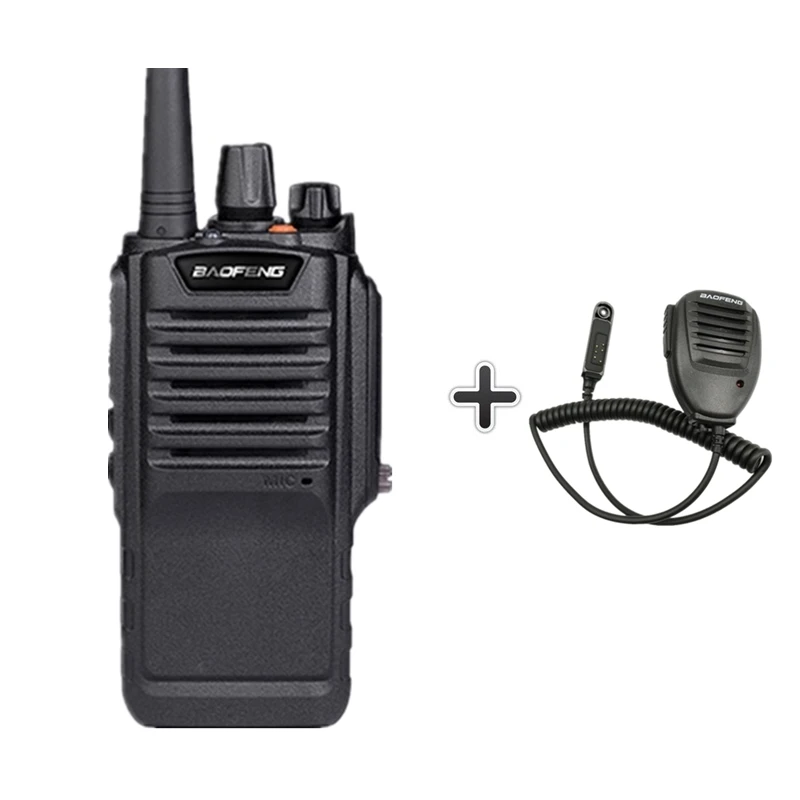 add 1 MIC Baofeng Bf-9700 7 Вт Высокая мощность рация IP67 Водонепроницаемый двухстороннее радио Amador PTT BF 9700 большой радиус действия Ham радио Hf трансивер - Цвет: add 1 MIC