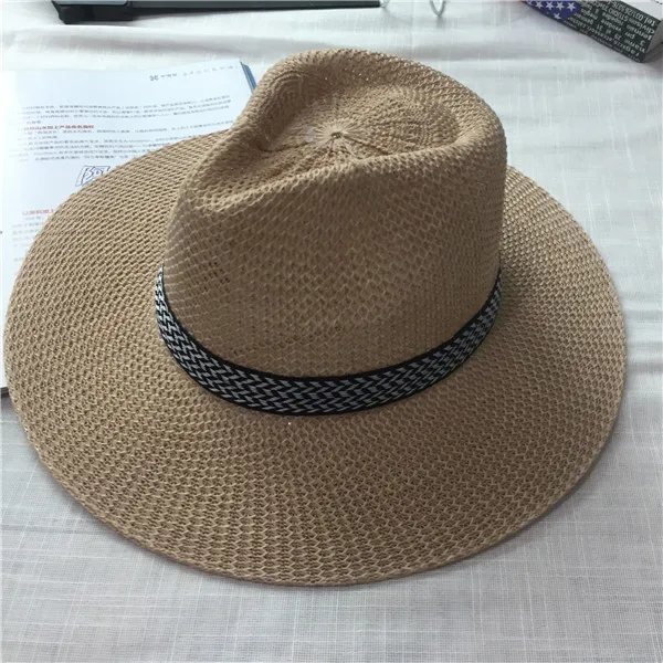 Шляпа мужская хлопковая в этническом стиле модная Панама от солнца для отдыха на