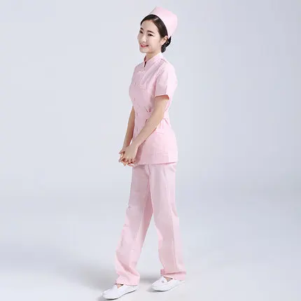 Женский раздельный костюм Одежда для медсестер летний женский с коротким