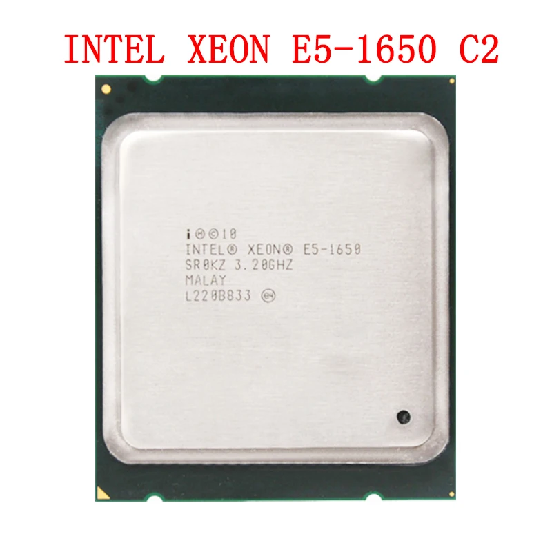 

Процессор Intel Xeon E5 1650 C2, ЦП E5-1650, кэш 12 МБ, 3,20 ГГц, процессор IntelQPI LGA 2011 SR0KZ для ПК