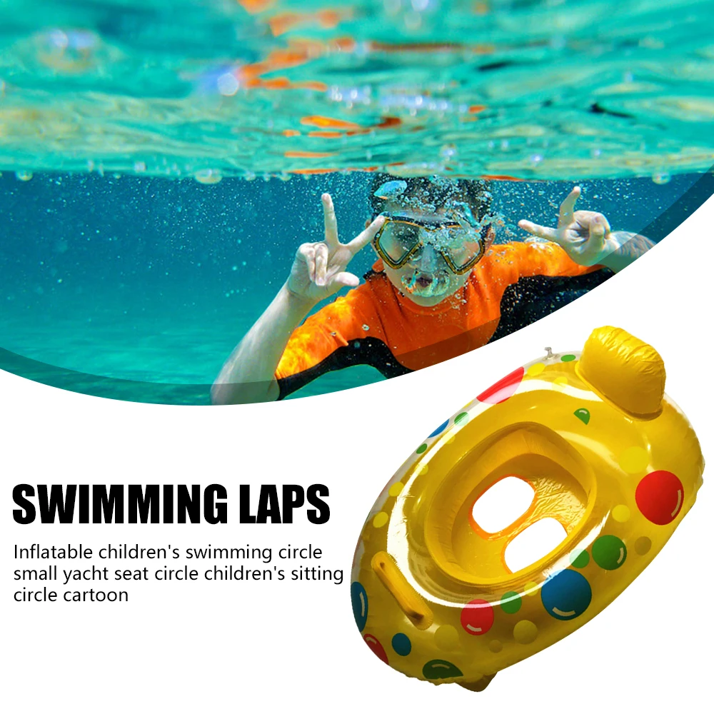 

Baby Kids Cartoon Ring Safety Swimming Ring Inflatable Swim Float Water Fun Pool Toys Swim Ring Seat Boat Summer Water Sport