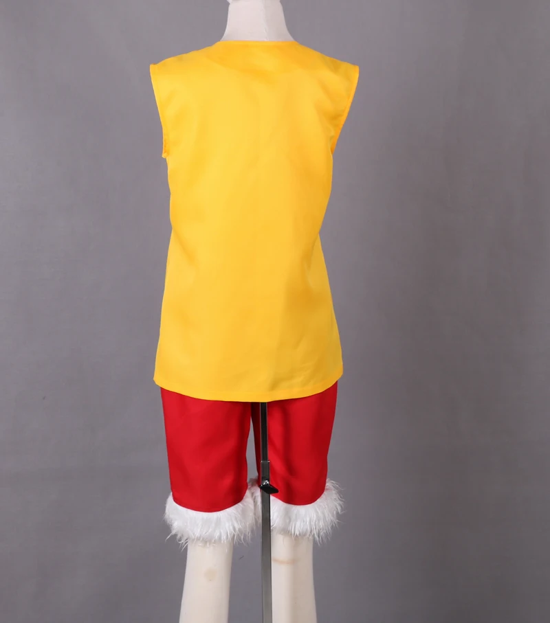 

Anime ONE PIECE Monkey D Luffy Cosplay Costumes Vest Suit Sets