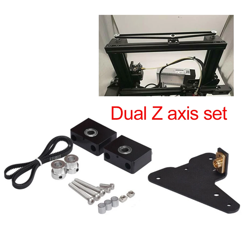 

Upgrade Parts Office Metal Tension Easy Install Home Professional With Pulley Lead Dual Z Axis Set 3D Printer For Ender 3