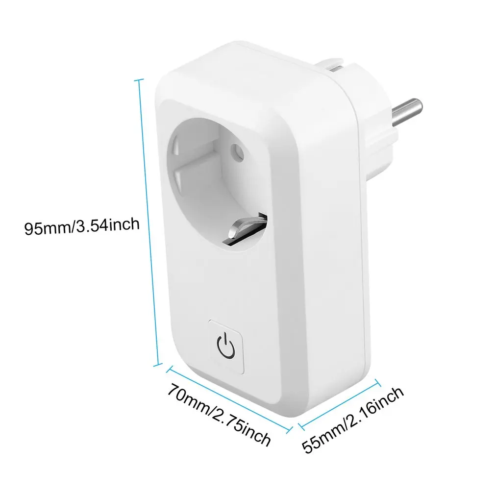 

S01 Smart WiFi Socket Smart Socket Voice Timing Mobile Phone Remote Control Flame Retardant Lightweight Socket Safety