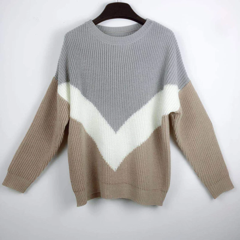 Свитер женский зимний с длинным рукавом размера плюс | Женская одежда