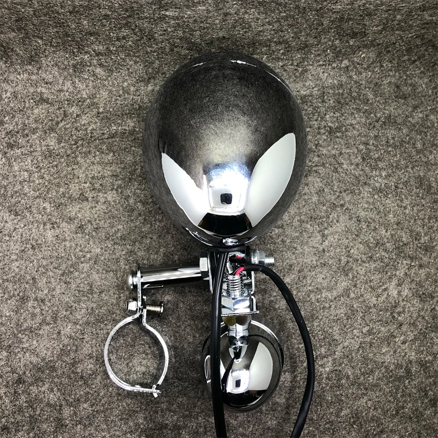 Универсальный хромированный указатель поворота для мотоцикла Triumph Honda Yamaha Cafe Racer 1