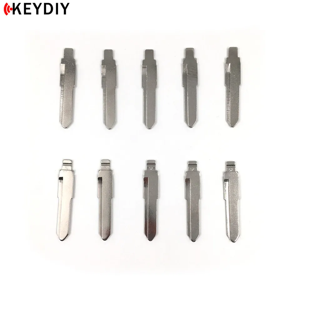 KEYDIY 10 шт./лот высококачественный металлический пустой необработанный ключ KD/JMD/VVDI
