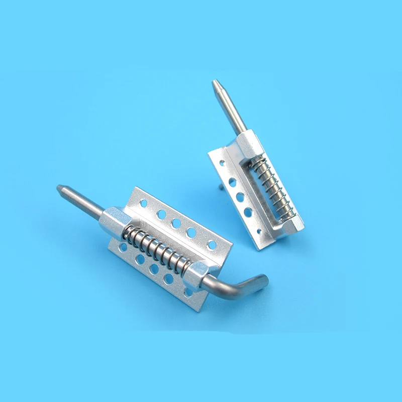 

1PC Cockpit Cover Catch Lock Aluminum Alloy Catch Door Fixing Locker L26mm Spring Cabin Pins for F3A RC Aircraft/Drone Parts
