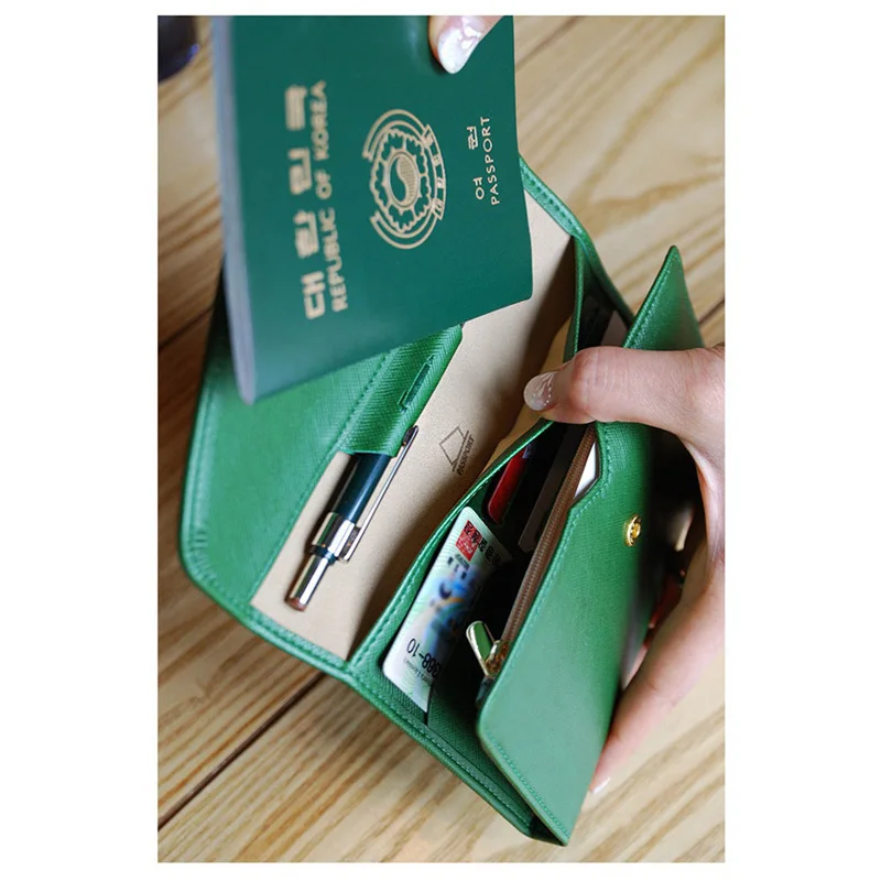 2019 бумажники для паспорта мужчин и женщин удобные деловые черные кошельки из