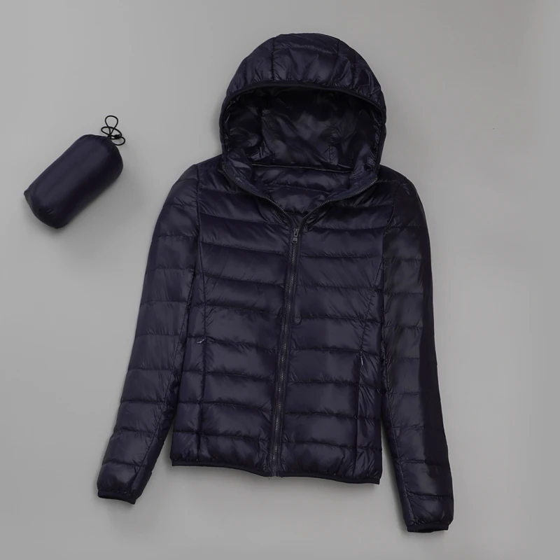 Весенний осеннийзимний женский пуховик 4XL 7XL с капюшоном. Белая утиная пуховая