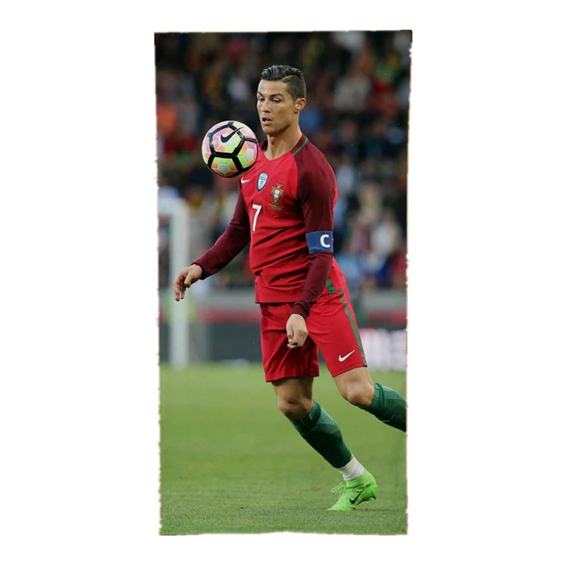 Новые горячие Криштиано Роналдо спортивные полотенца для тренажерного зала