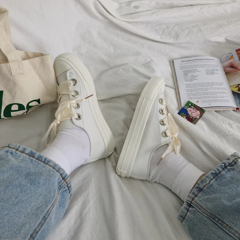 

2020 Женская модная парусиновая обувь, Вулканизированная обувь, классическая женская повседневная обувь, низкие кроссовки для женщин, ретро-...